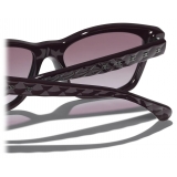 Chanel - Occhiali da Sole Quadrati - Borgogna Sfumate - Chanel Eyewear