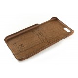 Woodcessories - Walnut / Cevlar Cover - iPhone 8 / 7 - Wooden Cover - Eco Case - Ultra Slim - Cevlar Collection