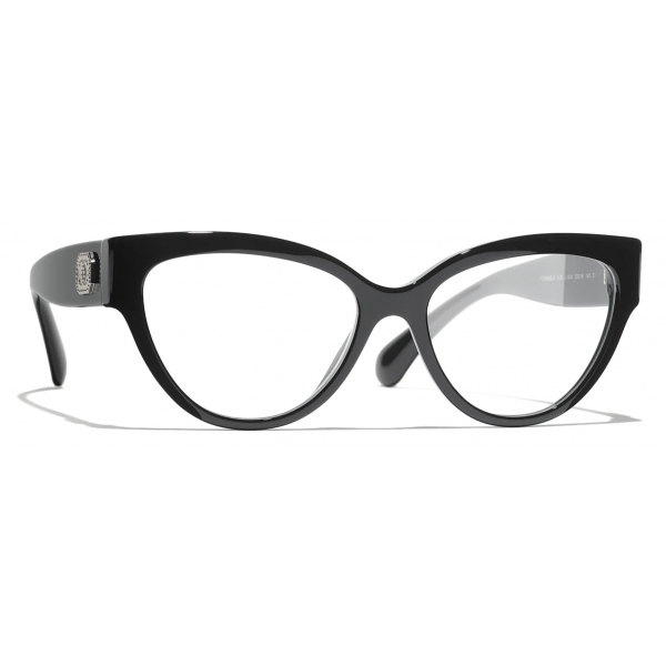 Chanel - Occhiali da Vista Cat-Eye - Nero - Chanel Eyewear