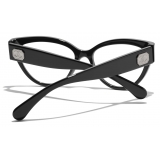 Chanel - Occhiali da Vista Cat-Eye - Nero - Chanel Eyewear