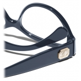 Chanel - Cat-Eye Eyeglasses - Dark Blue - Chanel Eyewear