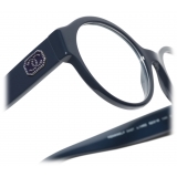 Chanel - Round Eyeglasses - Dark Blue - Chanel Eyewear