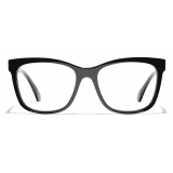 Chanel - Square Eyeglasses - Black Yellow - Chanel Eyewear