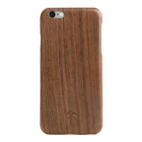 Woodcessories - Cover in Legno di Noce e Kevlar - iPhone 8 Plus / 7 Plus - Cover in Legno - Eco Case - Collezione Kevlar