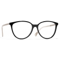 Chanel - Occhiali da Vista a Farfalla - Nero Beige - Chanel Eyewear