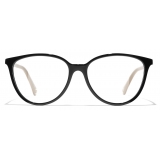 Chanel - Butterfly Eyeglasses - Black Beige - Chanel Eyewear
