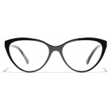 Chanel - Cat-Eye Eyeglasses - Black Pink - Chanel Eyewear