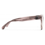 Chanel - Cat-Eye Eyeglasses - Pink Tortoise - Chanel Eyewear