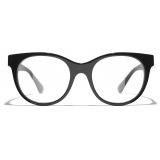 Chanel - Cat-Eye Eyeglasses - Black Gold - Chanel Eyewear
