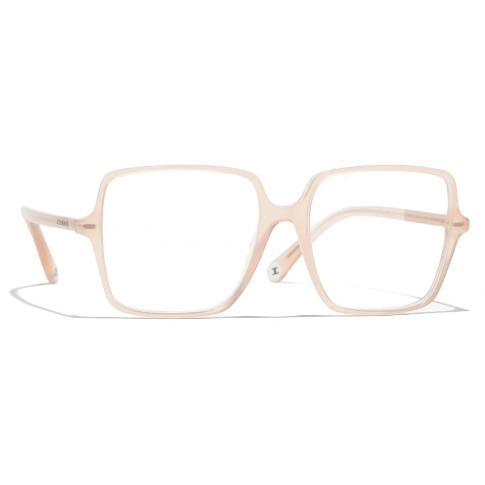 Chanel - Square Eyeglasses - Coral - Chanel Eyewear - Avvenice
