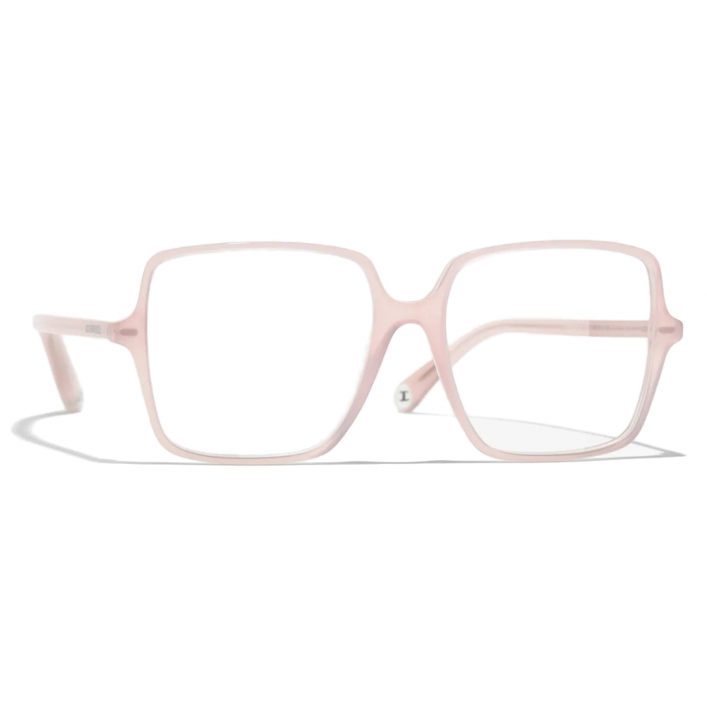 Chanel - Square Eyeglasses - Light Pink - Chanel Eyewear - Avvenice