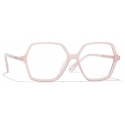 Chanel - Square Eyeglasses - Light Pink - Chanel Eyewear