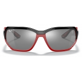 Ferrari - Ray-Ban - RB4366M F6766G 61-15 - Official Original Scuderia New Collection - Occhiali da Sole - Eyewear