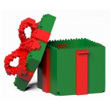 Jekca - Present Box 01S-S04 - Lego - Scultura - Costruzione - 4D - Animali di Mattoncini - Toys