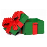 Jekca - Present Box 02S-S04 - Lego - Scultura - Costruzione - 4D - Animali di Mattoncini - Toys