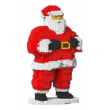 Jekca - Santa Claus 01S - Lego - Scultura - Costruzione - 4D - Animali di Mattoncini - Toys