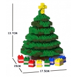 Jekca - Xmas Tree 02S - Lego - Scultura - Costruzione - 4D - Animali di Mattoncini - Toys