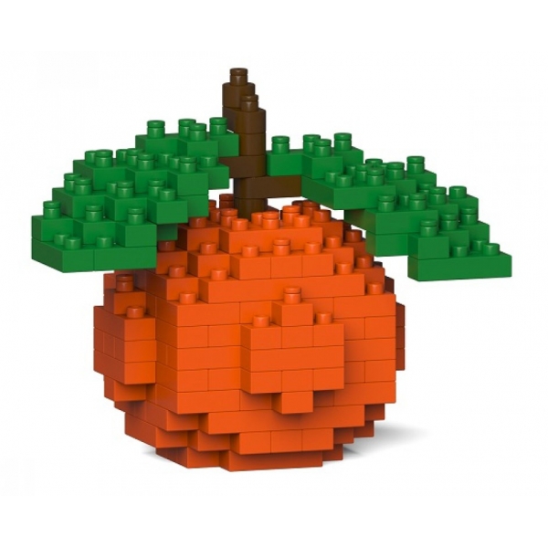 Jekca - Tangerine 02S - Lego - Sculpture - Construction - 4D - Brick Animals - Toys
