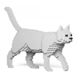 Jekca - Cat 07S-M01 - Lego - Scultura - Costruzione - 4D - Animali di Mattoncini - Toys