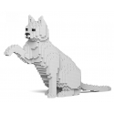 Jekca - Cat 08S-M01 - Lego - Sculpture - Construction - 4D - Brick Animals - Toys