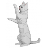 Jekca - Cat 15S-M01 - Lego - Sculpture - Construction - 4D - Brick Animals - Toys