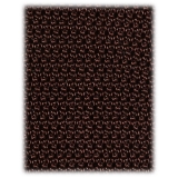 Viola Milano - Knitted Solid V-End Silk Tie - Brown - Handmade in Italy - Luxury Exclusive Collection