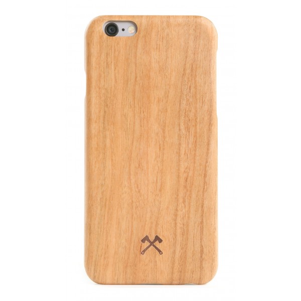 Woodcessories - Cover in Legno di Ciliegio e Kevlar - iPhone 6 / 6 s - Cover in Legno - Eco Case - Collezione Kevlar