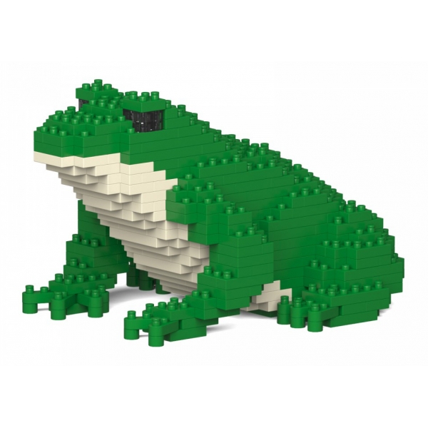 Jekca - Frog 01S-M01 - Lego - Scultura - Costruzione - 4D - Animali di Mattoncini - Toys