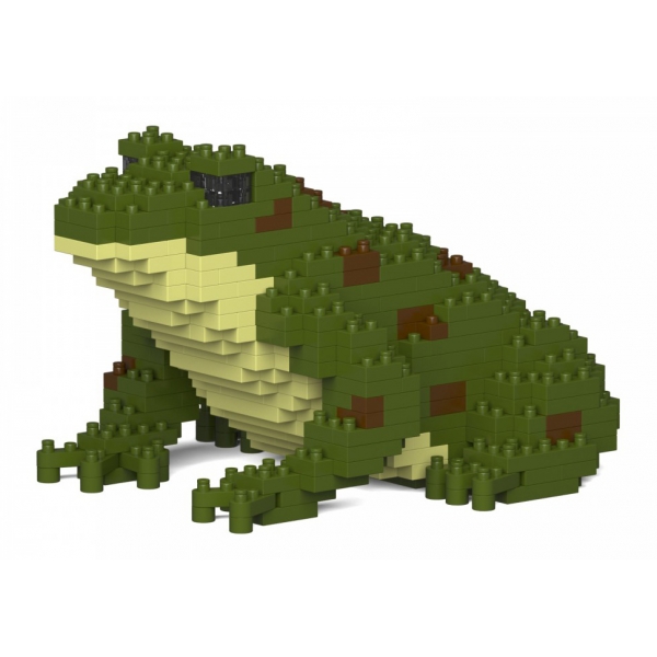 Jekca - Frog 01S-M02 - Lego - Scultura - Costruzione - 4D - Animali di Mattoncini - Toys