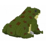 Jekca - Frog 01S-M02 - Lego - Scultura - Costruzione - 4D - Animali di Mattoncini - Toys