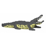 Jekca - Crocodile 01S - Lego - Scultura - Costruzione - 4D - Animali di Mattoncini - Toys