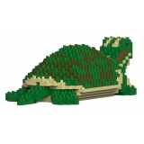 Jekca - Red-Eared Slider 01S - Lego - Scultura - Costruzione - 4D - Animali di Mattoncini - Toys