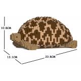 Jekca - Indian Star Tortoise 01S - Lego - Scultura - Costruzione - 4D - Animali di Mattoncini - Toys