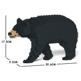 Jekca - Black Bear 01S - Lego - Scultura - Costruzione - 4D - Animali di Mattoncini - Toys