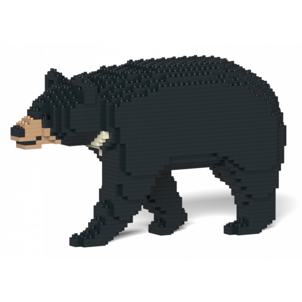 Jekca - Formosan Black Bear 01S - Lego - Scultura - Costruzione - 4D - Animali di Mattoncini - Toys