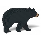 Jekca - Formosan Black Bear 01S - Lego - Sculpture - Construction - 4D - Brick Animals - Toys