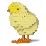 Jekca - Chick 01S - Lego - Scultura - Costruzione - 4D - Animali di Mattoncini - Toys