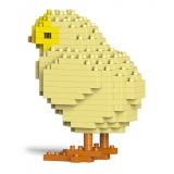 Jekca - Chick 01S - Lego - Sculpture - Construction - 4D - Brick Animals - Toys