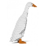 Jekca - Duck 01S - Lego - Scultura - Costruzione - 4D - Animali di Mattoncini - Toys