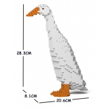 Jekca - Duck 01S - Lego - Scultura - Costruzione - 4D - Animali di Mattoncini - Toys