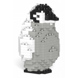 Jekca - Emperor Penguin 02S - Lego - Scultura - Costruzione - 4D - Animali di Mattoncini - Toys