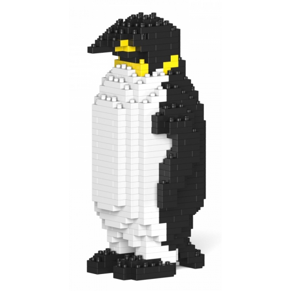 Jekca - Emperor Penguin 03S - Lego - Sculpture - Construction - 4D - Brick Animals - Toys