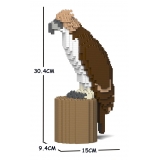 Jekca - Philippine Eagle 01S - Lego - Sculpture - Construction - 4D - Brick Animals - Toys