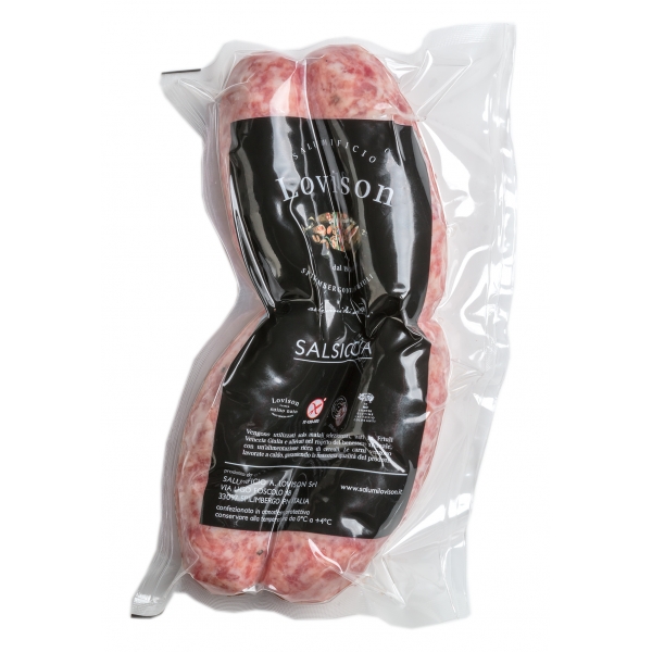 Salumificio Lovison - Sausage Lovison - Artisan Cured Meat - "Hot" Worked - 320 g
