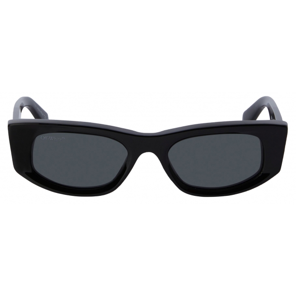 Off-White Virgil Sun Rectangle Sunglasses in Marble - Grey, Custom Lenses | Visionist