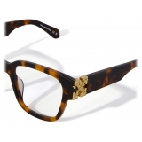 Off-White - Occhiali da Vista Style 47 - Marrone Havana - Luxury - Off-White Eyewear