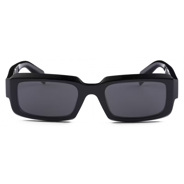 Prada - Prada Symbole - Rectangular Sunglasses - Black Slate Gray ...