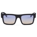 Prada - Prada Symbole - Rectangular Sunglasses - Black Iris Shaded Sun - Prada Collection - Sunglasses - Prada Eyewear