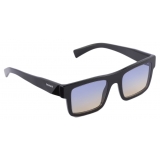 Prada - Prada Symbole - Rectangular Sunglasses - Black Iris Shaded Sun - Prada Collection - Sunglasses - Prada Eyewear