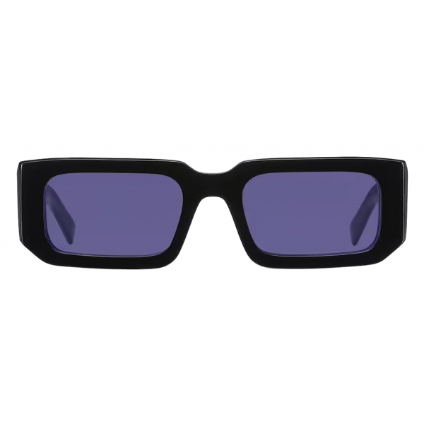 Prada - Prada Symbole - Rectangular Sunglasses - Black Blue
